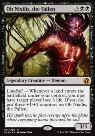 【JPN】《墮落者歐尼希茲/Ob Nixilis, the Fallen》[精英大師]