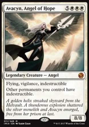 【JPN】《希望天使艾維欣/Avacyn, Angel of Hope》[精英大師]