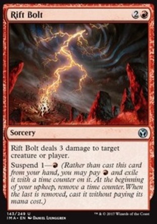 【JPN】《時縫之雷/Rift Bolt》[精英大師]
