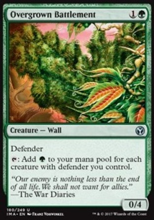 【JPN】《蔓生城垛/Overgrown Battlement》[精英大師]