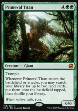 【JPN】《太古泰坦/Primeval Titan》[精英大師]