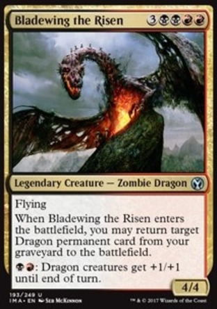 【JPN】《復生者鋒翼/Bladewing the Risen》[精英大師]