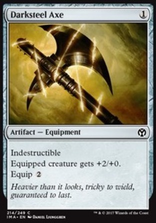 【JPN】《玄鐵斧/Darksteel Axe》[精英大師]