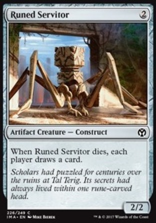 【JPN】《符文隨侍/Runed Servitor》[精英大師]
