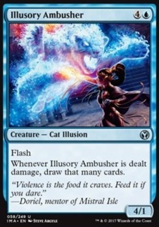 【JPN】《伏擊貓影/Illusory Ambusher》[精英大師]