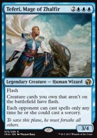 【JPN】《賽費爾法師泰菲力/Teferi, Mage of Zhalfir》[精英大師]
