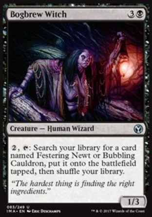 【JPN】《沼煉巫師/Bogbrew Witch》[精英大師]