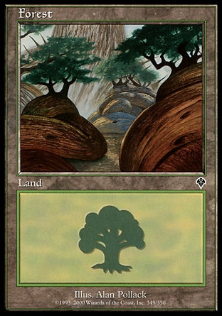 【CHT】 ☆Foil☆ 《樹林/Forest》[大戰役]