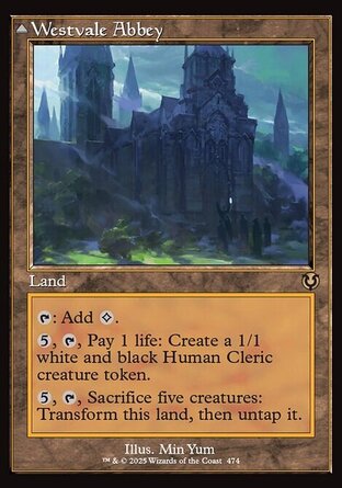 【ENG】 ☆Foil☆ 《西行谷修道院/Westvale Abbey》[依尼翠：重製版]