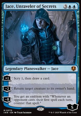 【ENG】 ☆Foil☆ 《揭秘師傑斯/Jace, Unraveler of Secrets》[依尼翠：重製版]