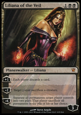 【ENG】 ☆Foil☆ 《面紗的莉蓮娜/Liliana of the Veil》[依尼翠]