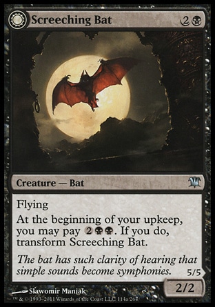 【JPN】《尖鳴蝙蝠/Screeching Bat》[依尼翠]