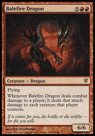 【JPN】《炎劫巨龍/Balefire Dragon》[依尼翠]
