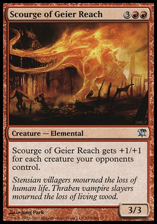 【JPN】《基爾山脈禍害/Scourge of Geier Reach》[依尼翠]