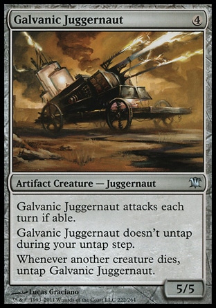 【JPN】《電流攻城巨車/Galvanic Juggernaut》[依尼翠]