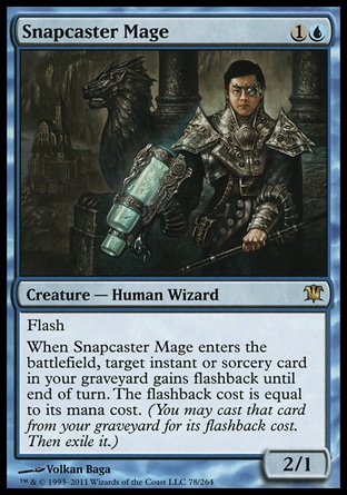 【JPN】《迅咒法師/Snapcaster Mage》[依尼翠]