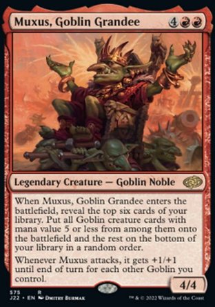 【ENG】《鬼怪要人穆克斯/Muxus, Goblin Grandee》[速戰2022]