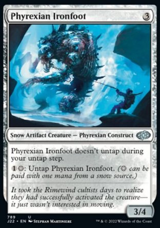 【ENG】《非瑞克西亞千斤腳/Phyrexian Ironfoot》[速戰2022]