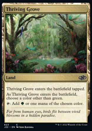【ENG】《強旺樹叢/Thriving Grove》[速戰2022]