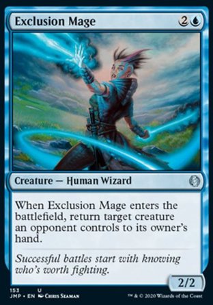 【ENG】《排拒法師/Exclusion Mage》[Jumpstart]