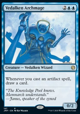 【ENG】《維多肯大法師/Vedalken Archmage》[Jumpstart]