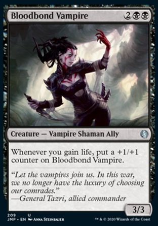 【ENG】《生脈吸血鬼/Bloodbond Vampire》[Jumpstart]