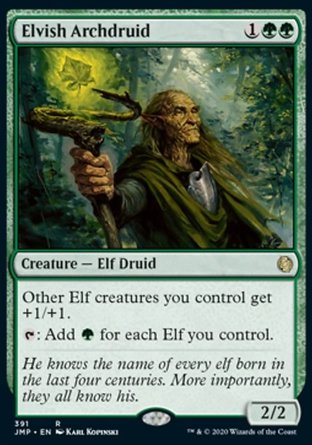 【ENG】《妖精高位德魯伊/Elvish Archdruid》[速戰]