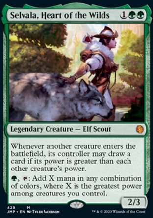 【ENG】《荒野之心塞瓦拉/Selvala, Heart of the Wilds》[速戰]