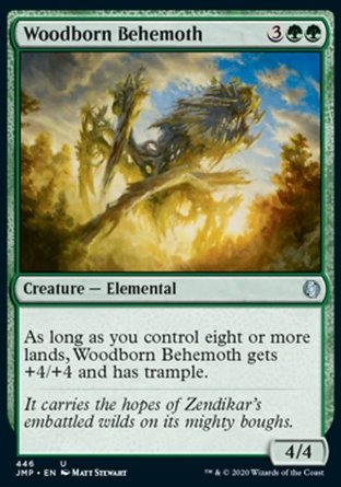 【ENG】《林生貝西摩斯/Woodborn Behemoth》[Jumpstart]
