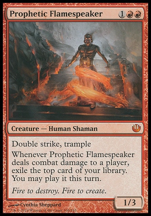 【JPN】《焰語預言師/Prophetic Flamespeaker》[尼茲之旅]