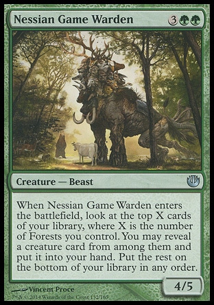 【ENG】《奈西安獵護獸/Nessian Game Warden》[尼茲之旅]