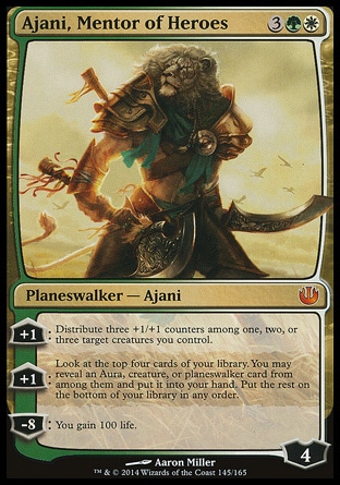 【JPN】《英雄明師阿耶尼/Ajani, Mentor of Heroes》[尼茲之旅]