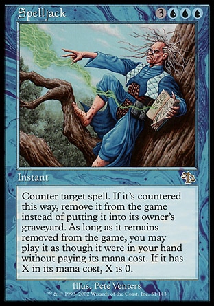 【CHT】 ☆Foil☆ 《劫咒/Spelljack》[神譴]