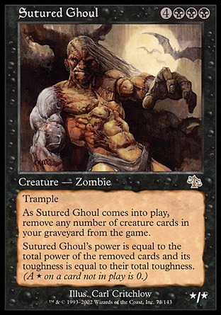 【ENG】《縫組食屍鬼/Sutured Ghoul》[神譴]