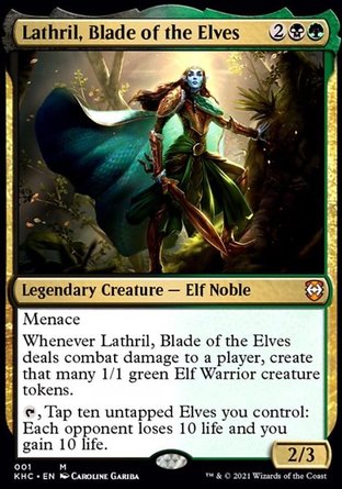 【JPN】《妖精之刃拉席莉/Lathril, Blade of the Elves》[凱德海姆指揮官]