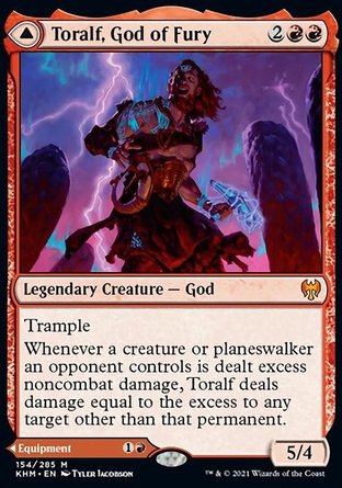 【JPN】《怒火神托拉夫/Toralf, God of Fury》[凱德海姆]