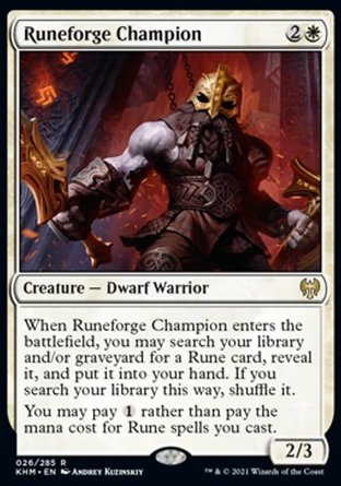 【ENG】《鑄符鬥士/Runeforge Champion》[凱德海姆]