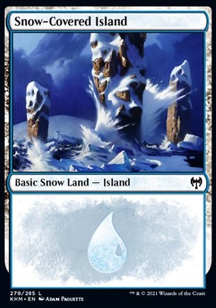 【JPN】 ☆Foil☆ 《覆雪海島/Snow-Covered Island》[凱德海姆]