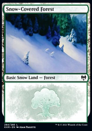 【JPN】 ☆Foil☆ 《覆雪樹林/Snow-Covered Forest》[凱德海姆]