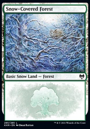 【JPN】 ☆Foil☆ 《覆雪樹林/Snow-Covered Forest》[凱德海姆]