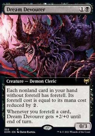 【JPN】 ☆Foil☆ 《吞夢魔/Dream Devourer》[凱德海姆]