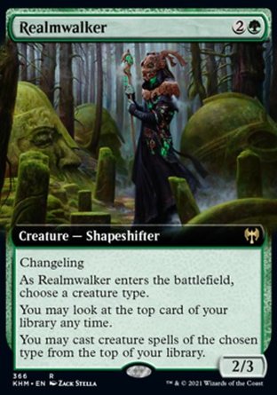 【JPN】 ☆Foil☆ 《境域行者/Realmwalker》[凱德海姆]