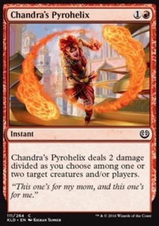 【JPN】《茜卓的旋炎咒/Chandra's Pyrohelix》[卡拉德許]