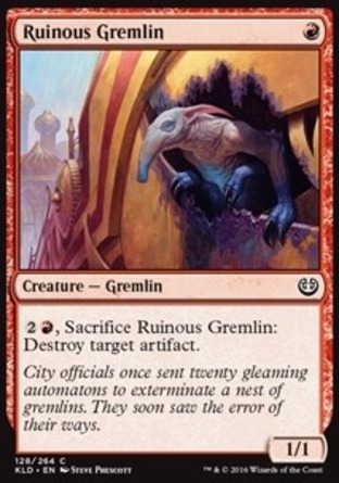 【JPN】《毀壞怪靈/Ruinous Gremlin》[卡拉德許]
