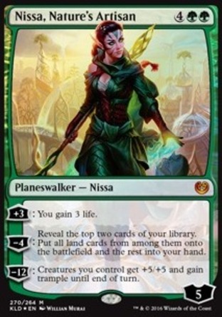 【JPN】《自然巧匠妮莎/Nissa, Nature's Artisan》[卡拉德許]
