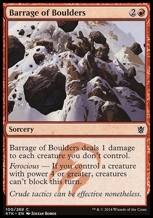 【JPN】《巨石齊落/Barrage of Boulders》[韃契可汗]