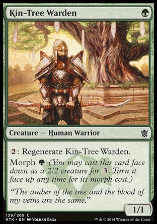 【JPN】《族樹護衛/Kin-Tree Warden》[韃契可汗]