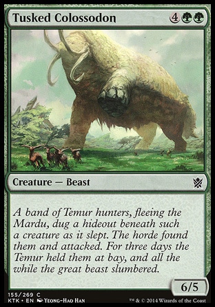 【JPN】《長牙碩齒獸/Tusked Colossodon》[韃契可汗]