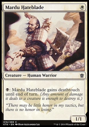 【JPN】《瑪爾都仇刃兵/Mardu Hateblade》[韃契可汗]