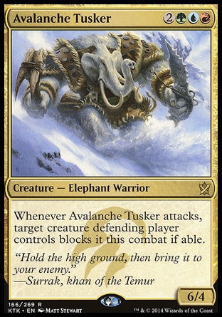 【ENG】《崩擊獠象/Avalanche Tusker》[韃契可汗]